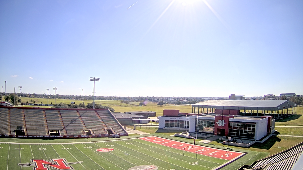 Thumbnail for current weather camera view from Nicholls State University in Thibodaux, Louisiana