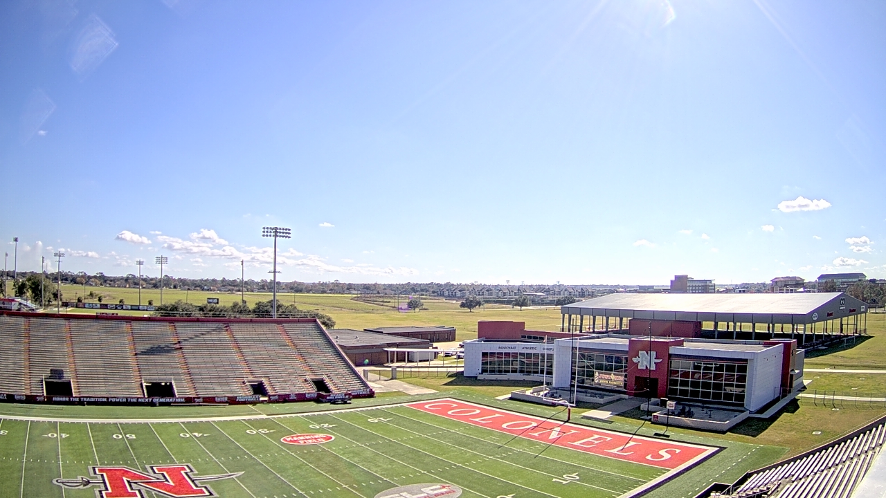Thumbnail for current weather camera view from Nicholls State University in Thibodaux, Louisiana
