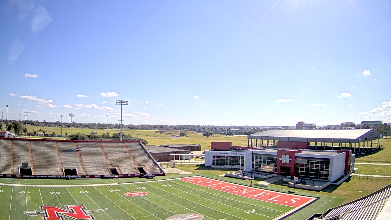 Thumbnail for current weather camera view from Nicholls State University in Thibodaux, Louisiana