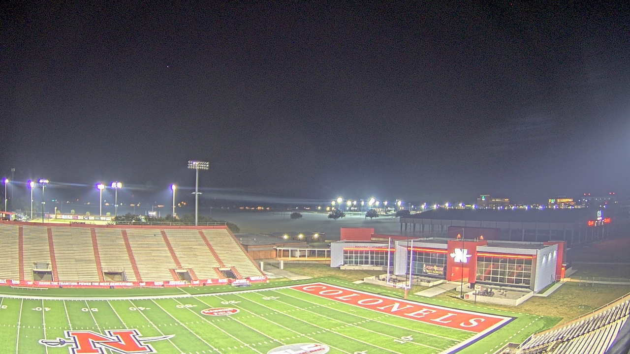 Thumbnail for current weather camera view from Nicholls State University in Thibodaux, Louisiana