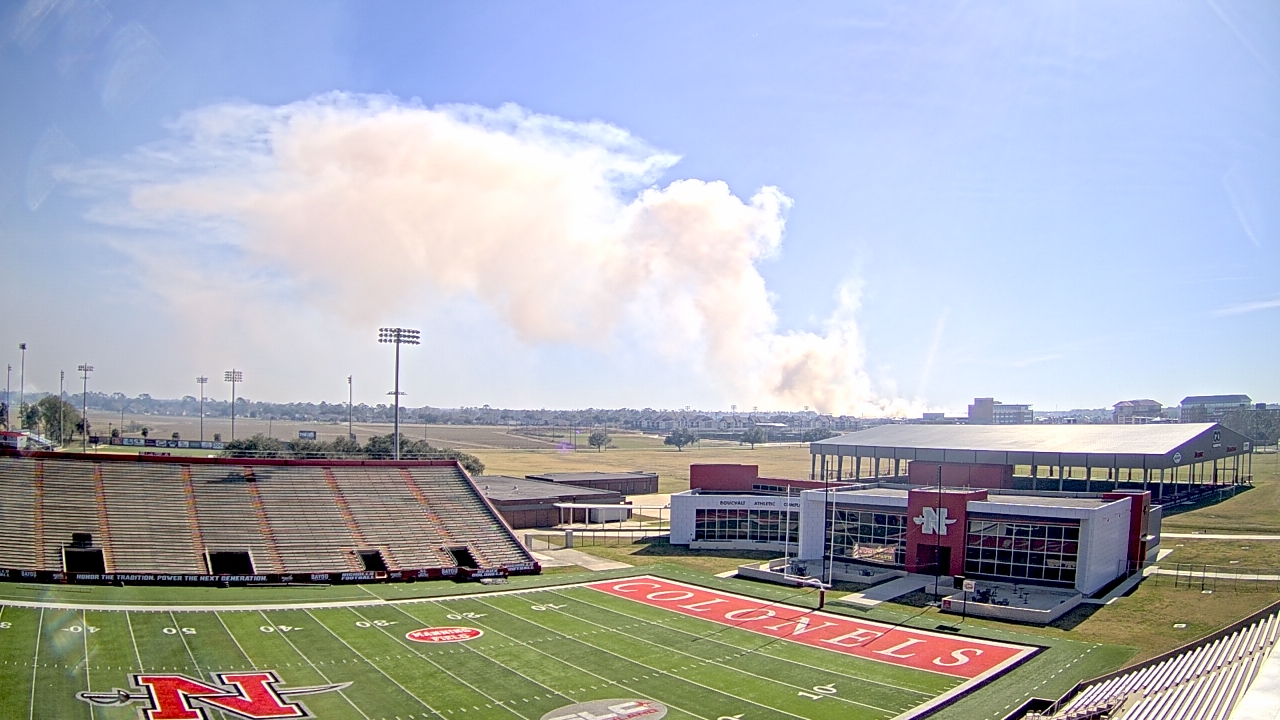 Thumbnail for current weather camera view from Nicholls State University in Thibodaux, Louisiana