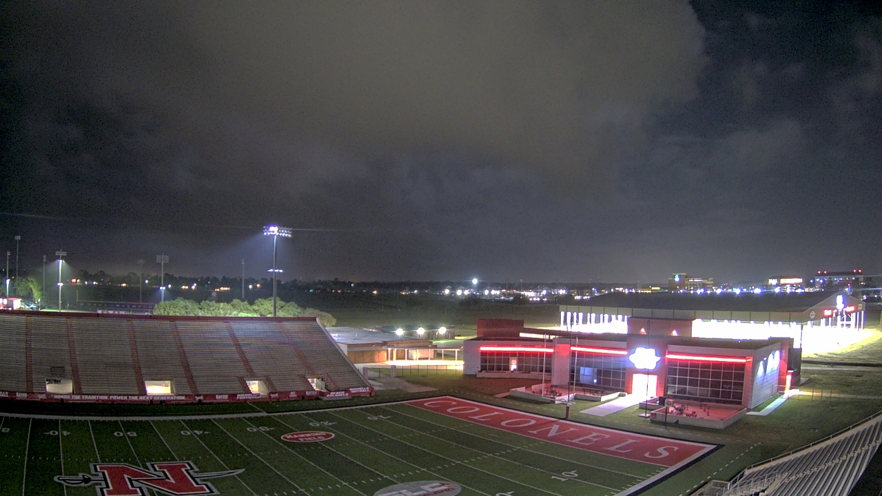 Thumbnail for current weather camera view from Nicholls State University in Thibodaux, Louisiana