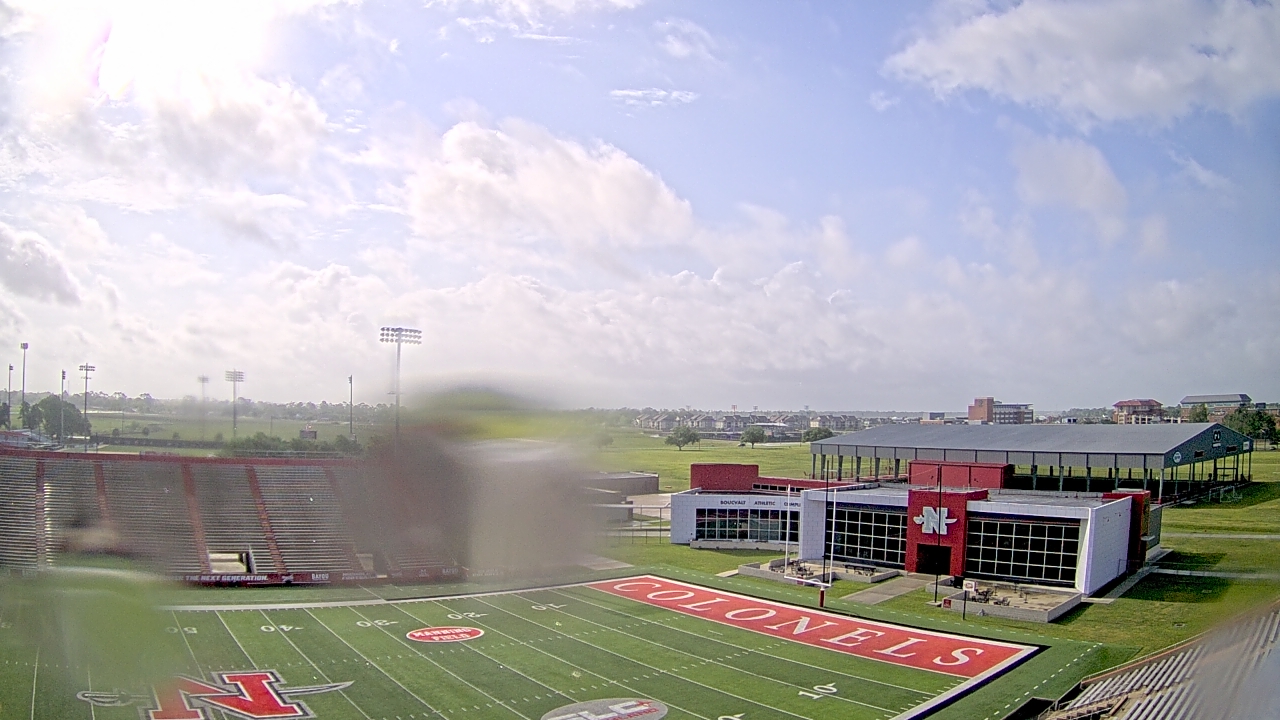 Thumbnail for current weather camera view from Nicholls State University in Thibodaux, Louisiana