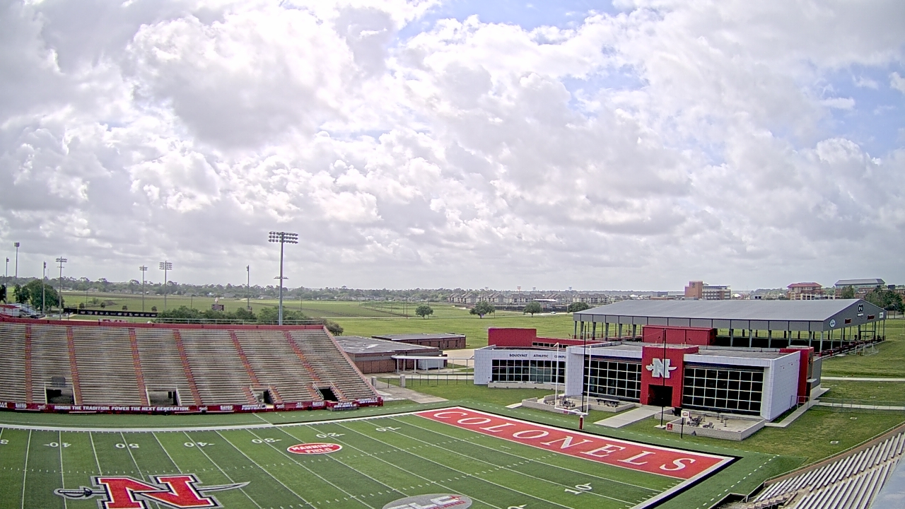 Thumbnail for current weather camera view from Nicholls State University in Thibodaux, Louisiana