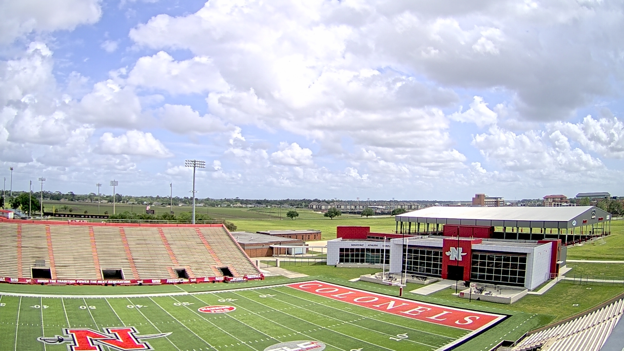 Thumbnail for current weather camera view from Nicholls State University in Thibodaux, Louisiana