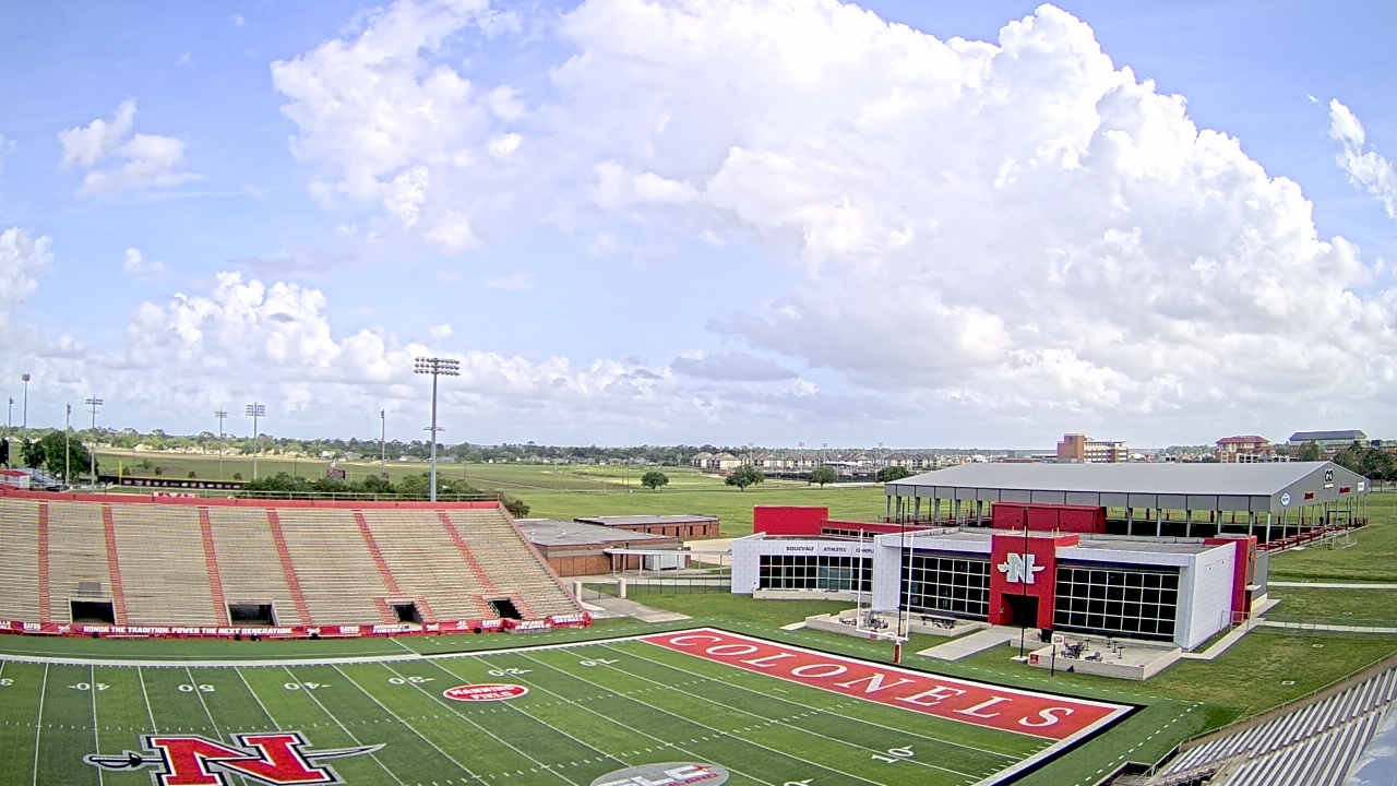 Thumbnail for current weather camera view from Nicholls State University in Thibodaux, Louisiana