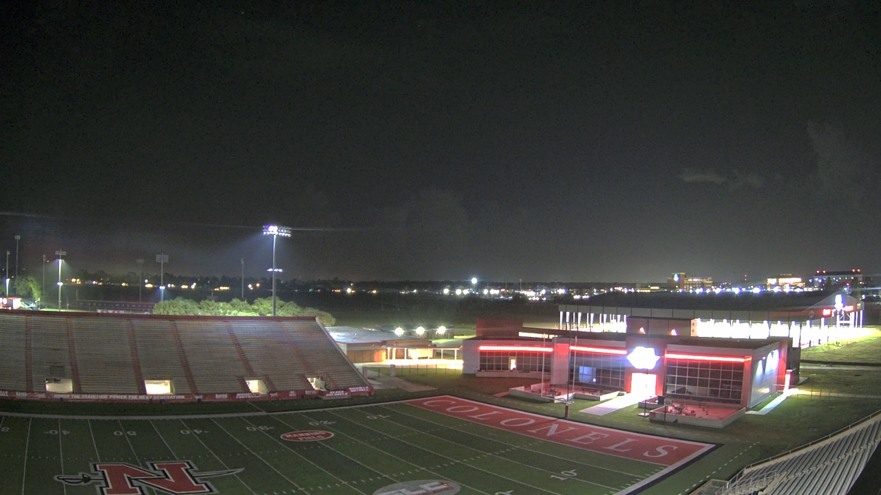 Thumbnail for current weather camera view from Nicholls State University in Thibodaux, Louisiana