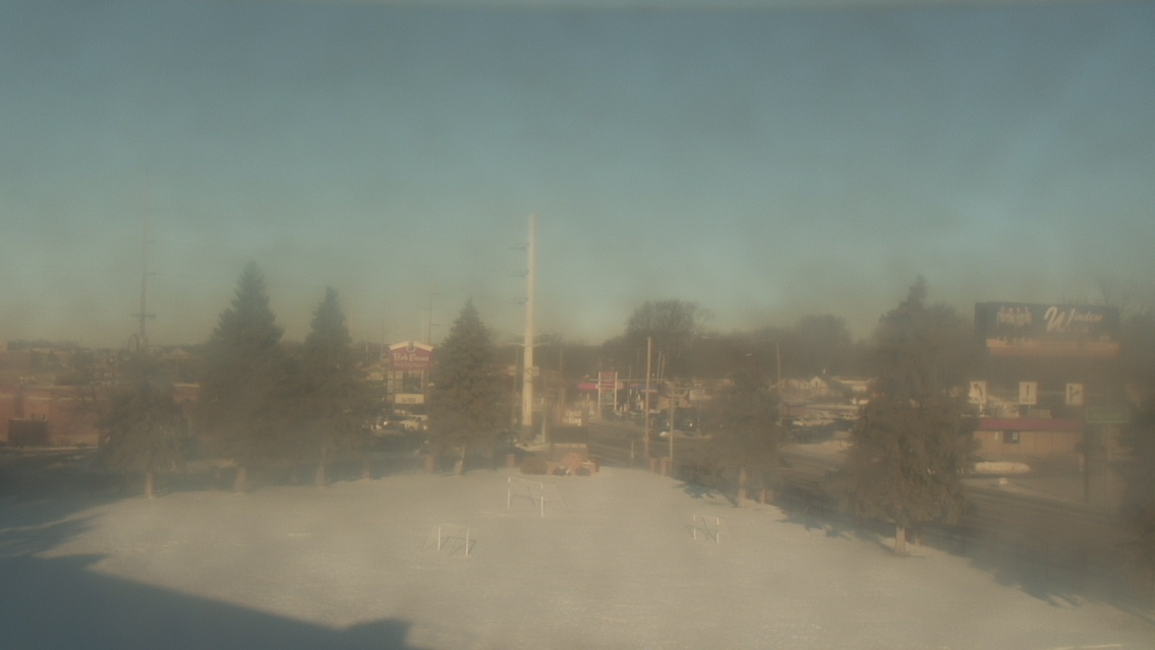 Thumbnail for current weather camera view from Christ the King School in Toledo, Ohio