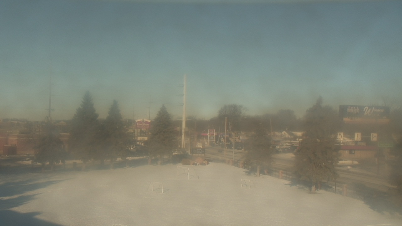 Thumbnail for current weather camera view from Christ the King School in Toledo, Ohio