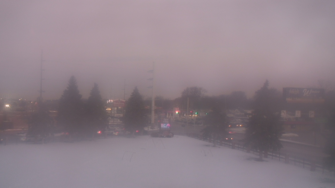 Thumbnail for current weather camera view from Christ the King School in Toledo, Ohio