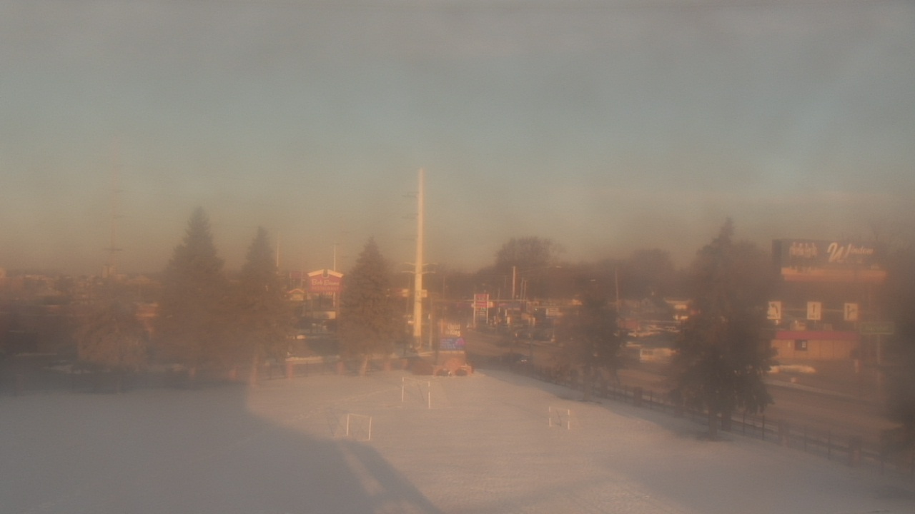 Thumbnail for current weather camera view from Christ the King School in Toledo, Ohio