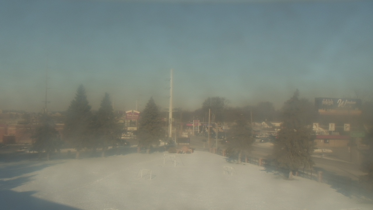 Thumbnail for current weather camera view from Christ the King School in Toledo, Ohio