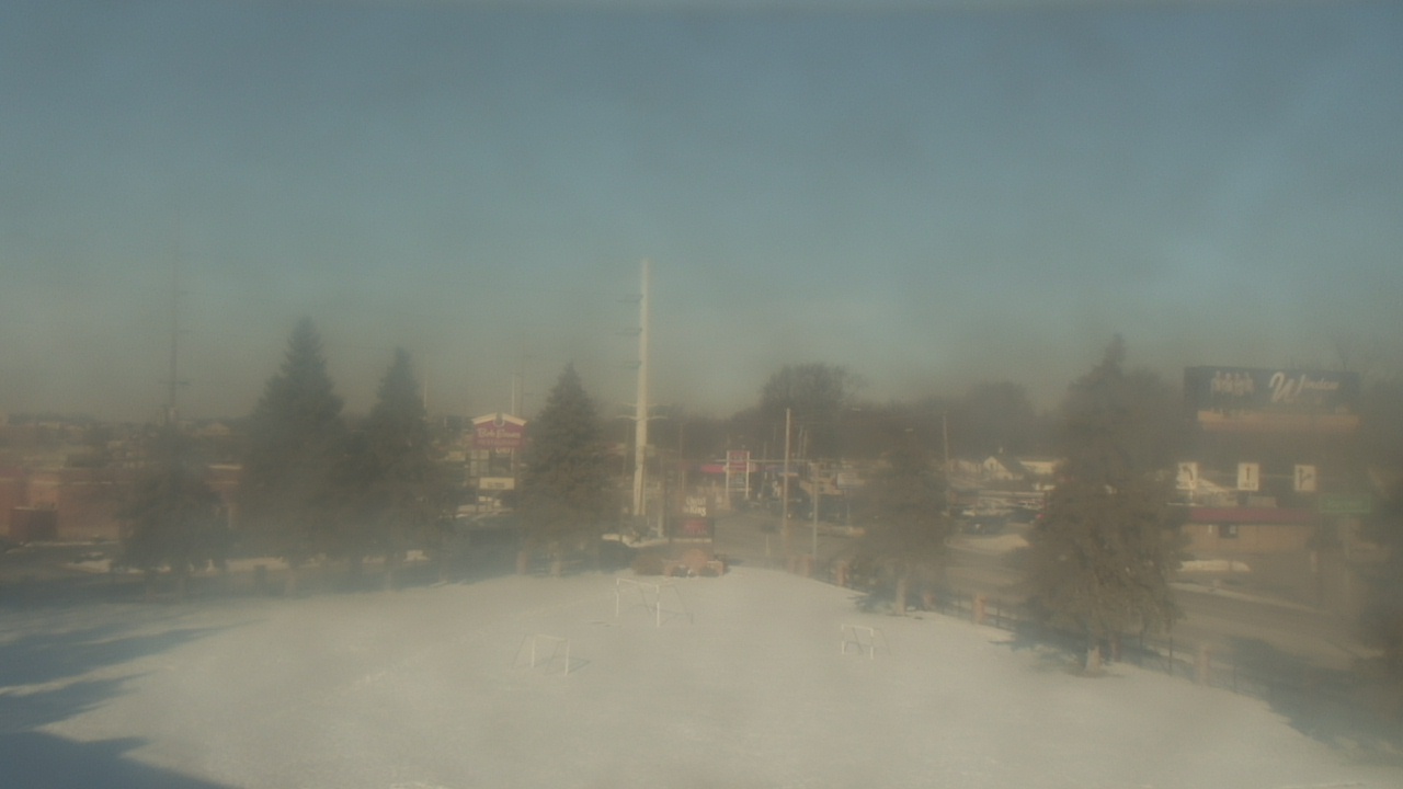 Thumbnail for current weather camera view from Christ the King School in Toledo, Ohio