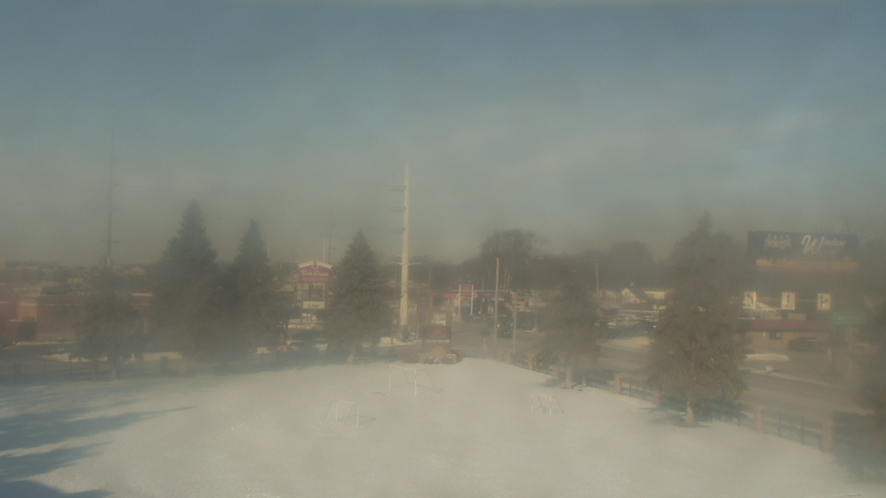 Thumbnail for current weather camera view from Christ the King School in Toledo, Ohio