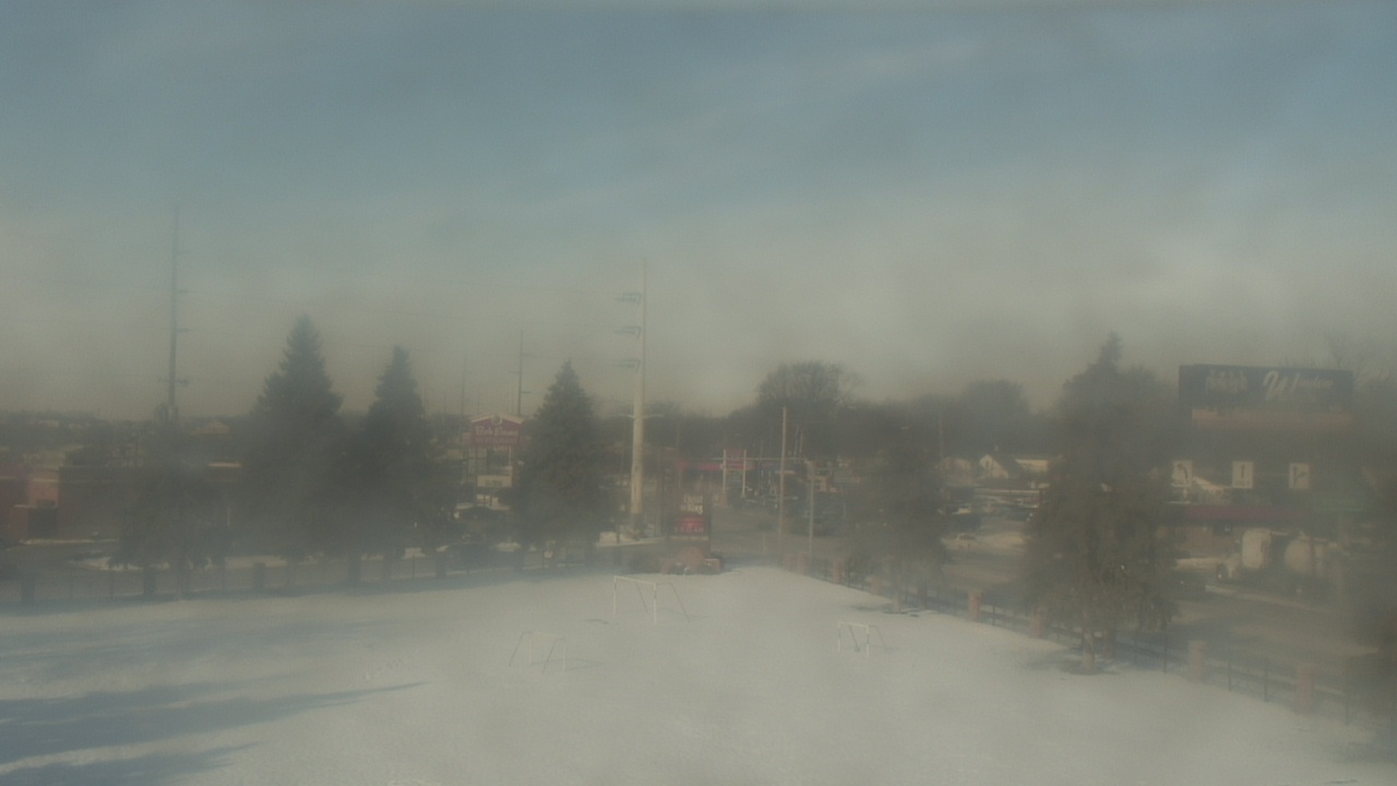 Thumbnail for current weather camera view from Christ the King School in Toledo, Ohio