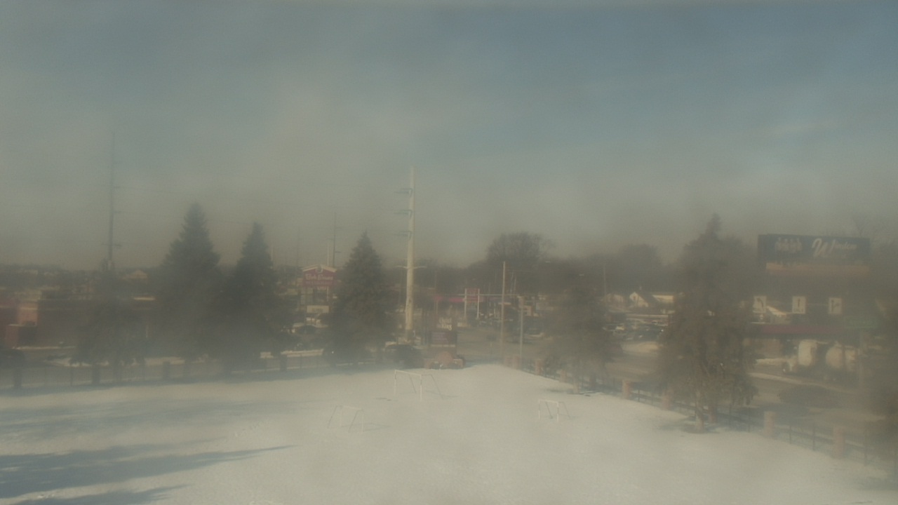 Thumbnail for current weather camera view from Christ the King School in Toledo, Ohio