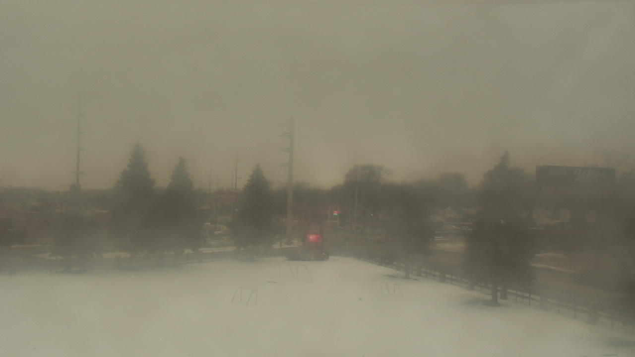 Thumbnail for current weather camera view from Christ the King School in Toledo, Ohio