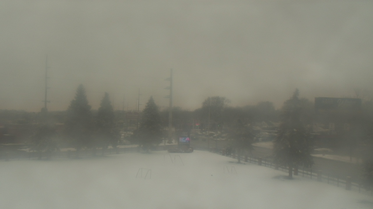 Thumbnail for current weather camera view from Christ the King School in Toledo, Ohio