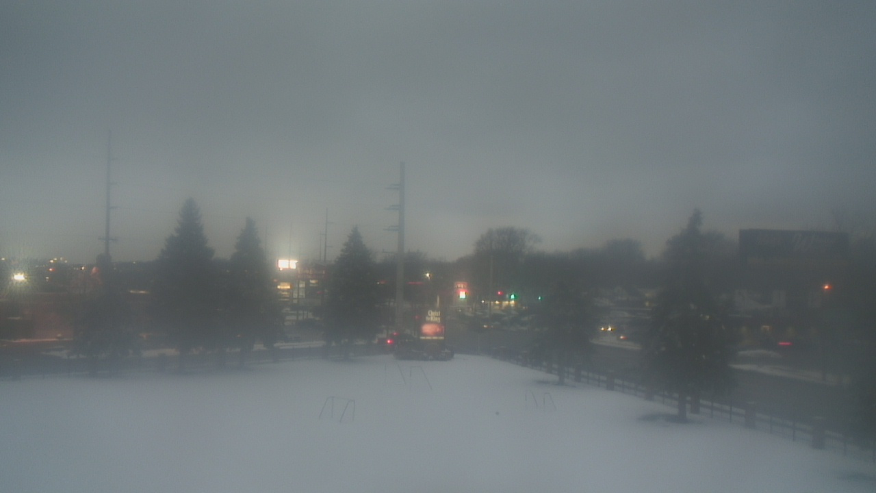 Thumbnail for current weather camera view from Christ the King School in Toledo, Ohio