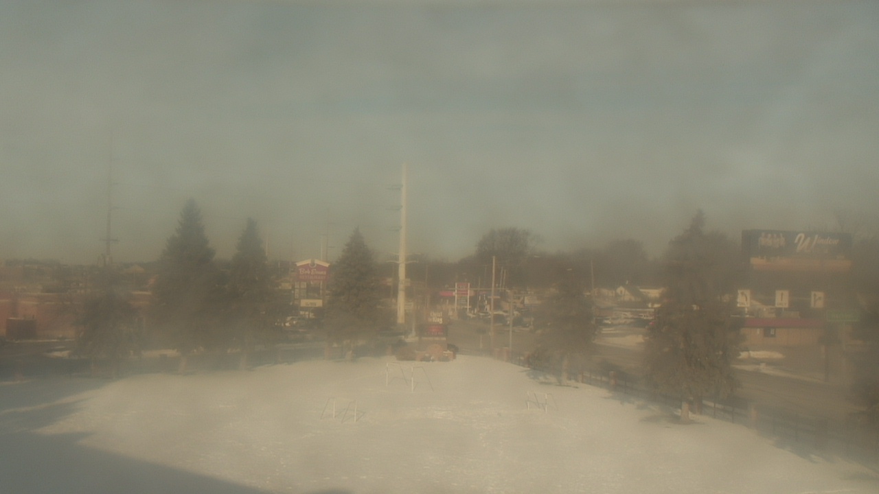 Thumbnail for current weather camera view from Christ the King School in Toledo, Ohio