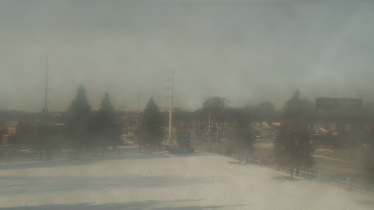 Thumbnail for current weather camera view from Christ the King School in Toledo, Ohio