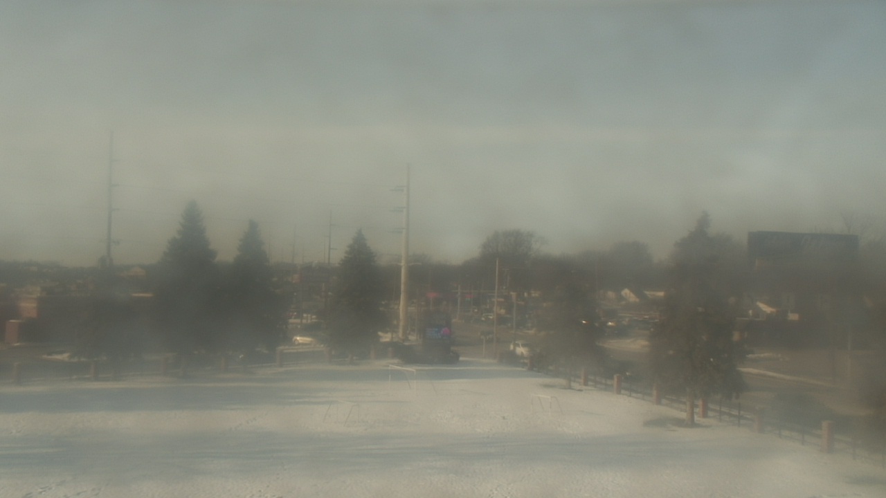 Thumbnail for current weather camera view from Christ the King School in Toledo, Ohio