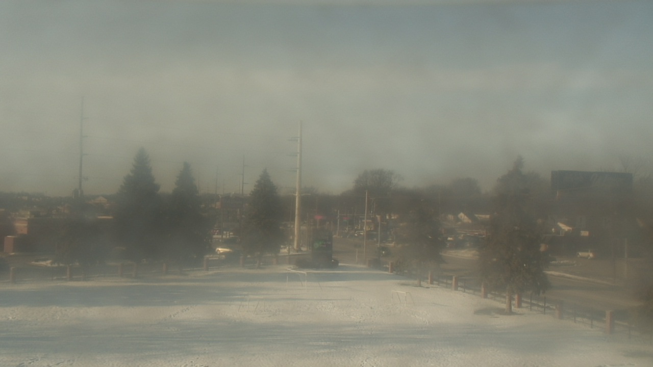 Thumbnail for current weather camera view from Christ the King School in Toledo, Ohio
