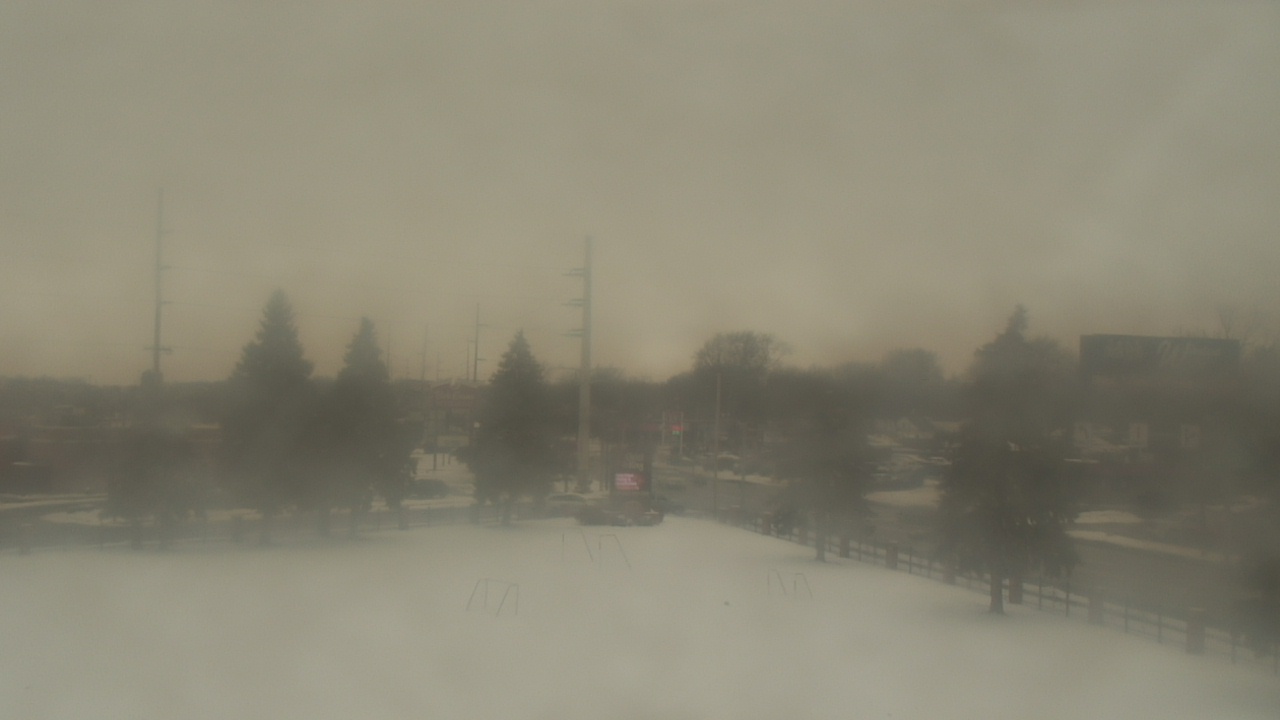 Thumbnail for current weather camera view from Christ the King School in Toledo, Ohio