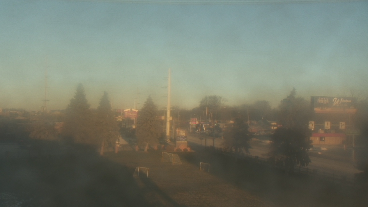 Thumbnail for current weather camera view from Christ the King School in Toledo, Ohio