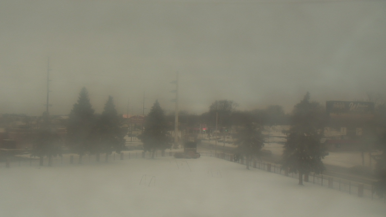 Thumbnail for current weather camera view from Christ the King School in Toledo, Ohio