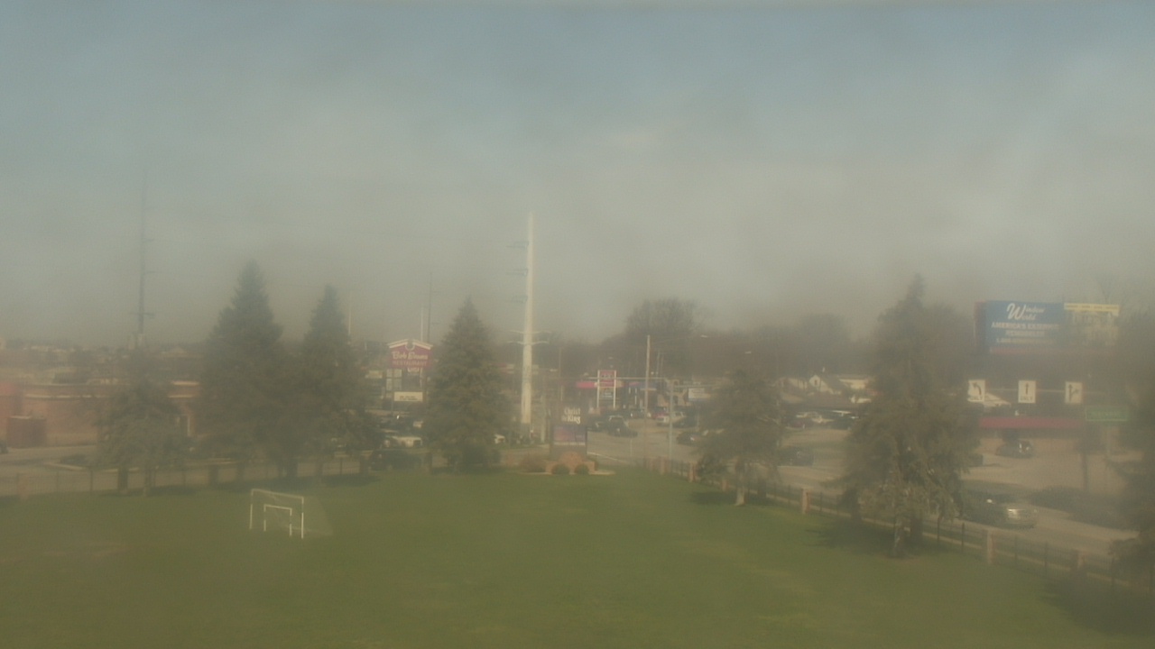 Thumbnail for current weather camera view from Christ the King School in Toledo, Ohio