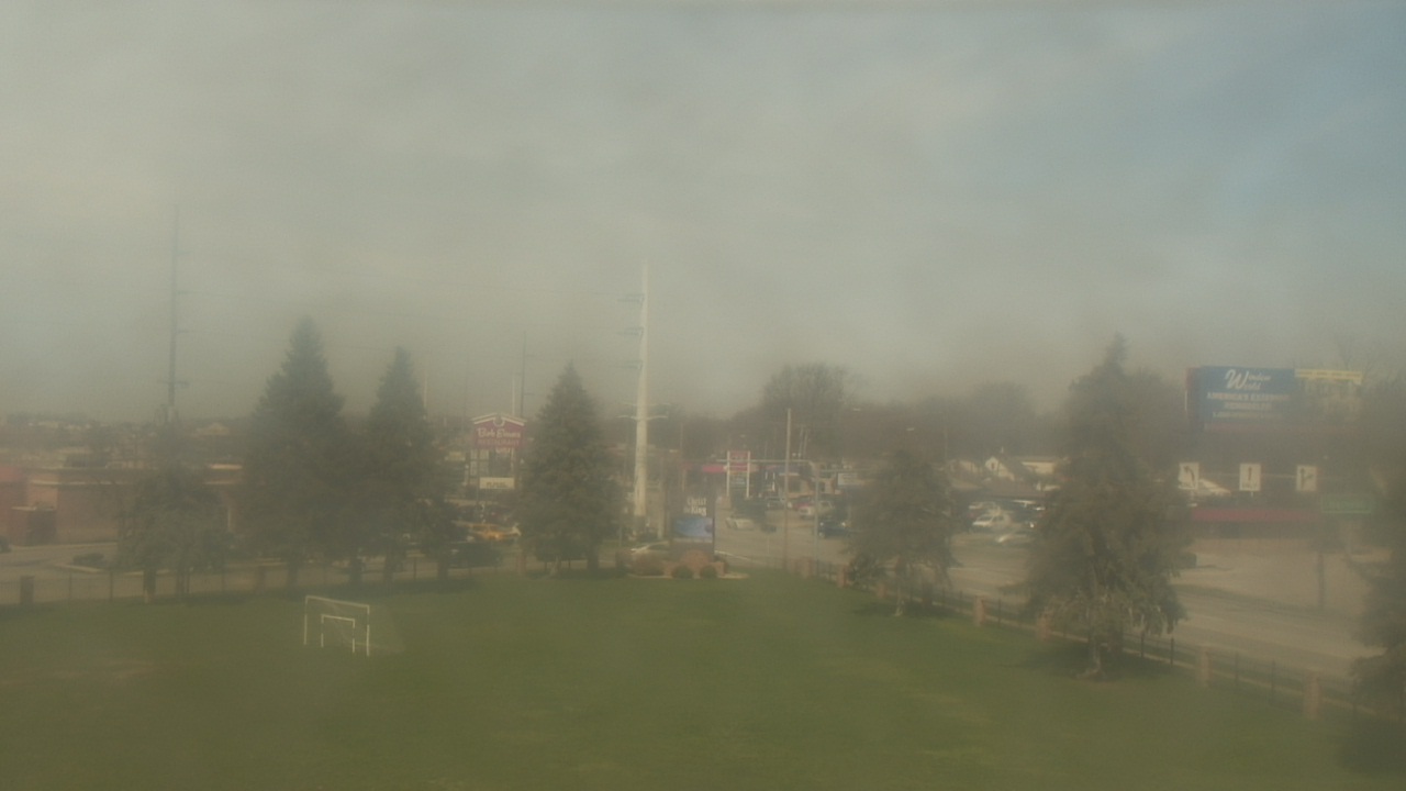 Thumbnail for current weather camera view from Christ the King School in Toledo, Ohio