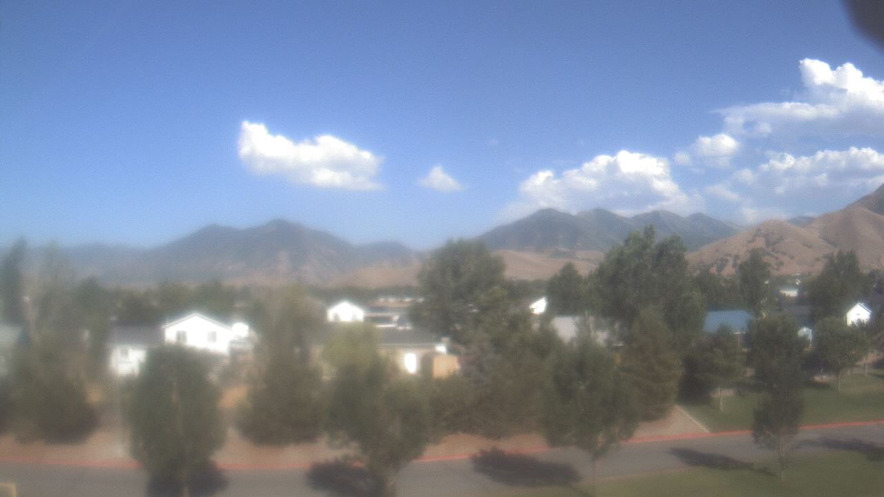 Thumbnail for current weather camera view from Blue Peak HS in Tooele, Utah