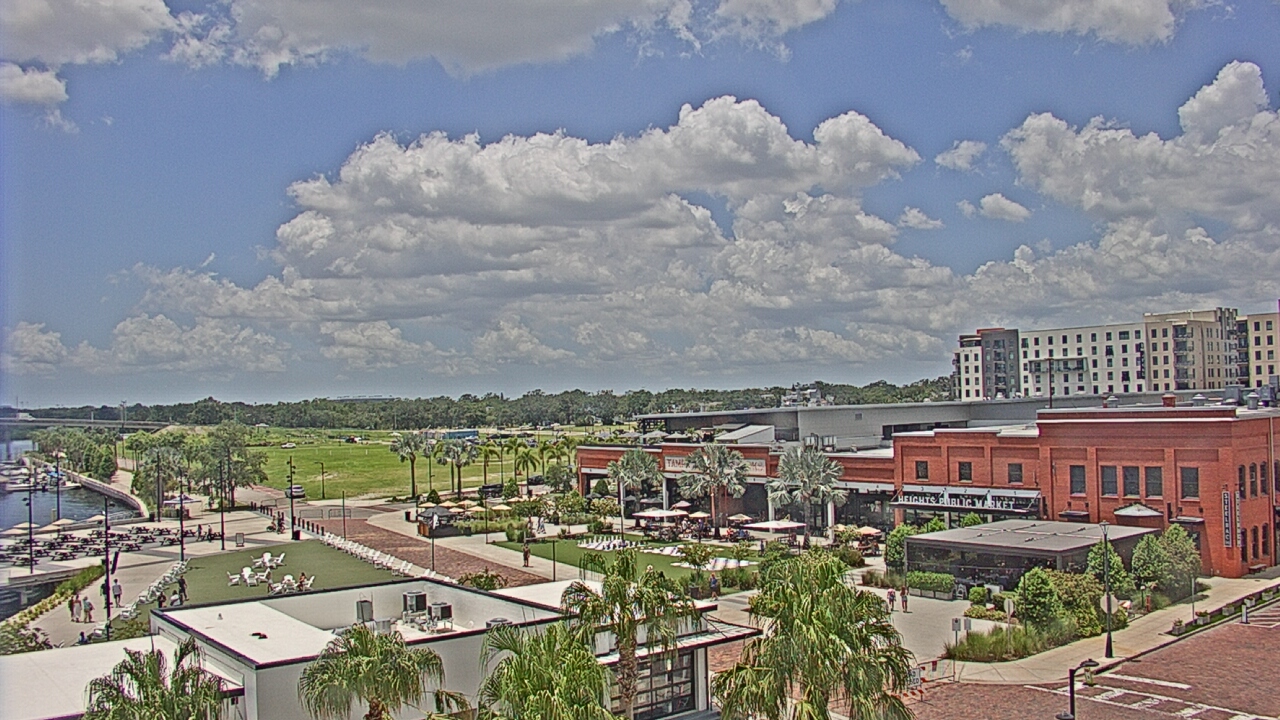 Thumbnail for current weather camera view from Armature Works in Tampa, Florida