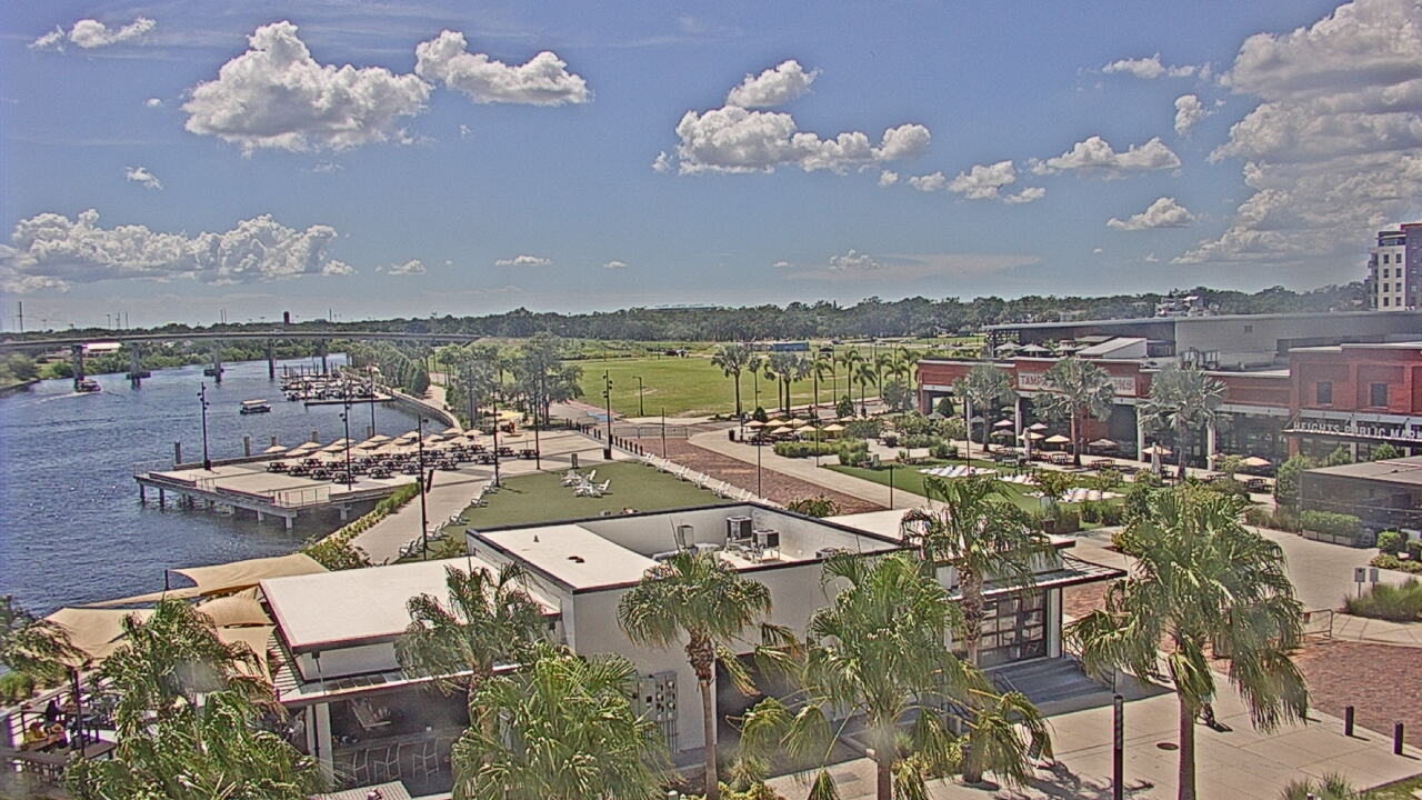 Thumbnail for current weather camera view from Armature Works in Tampa, Florida