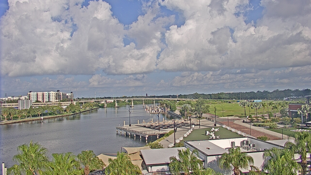 Thumbnail for current weather camera view from Armature Works in Tampa, Florida