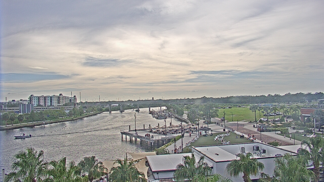 Thumbnail for current weather camera view from Armature Works in Tampa, Florida
