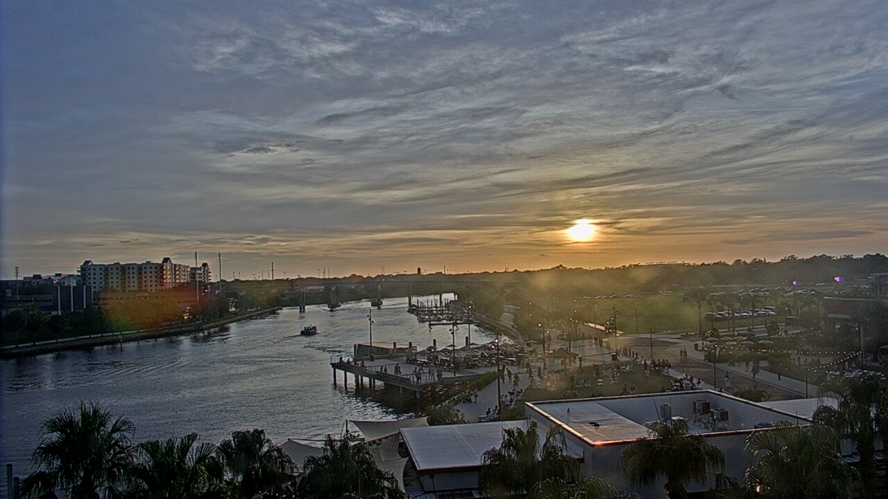 Thumbnail for current weather camera view from Armature Works in Tampa, Florida