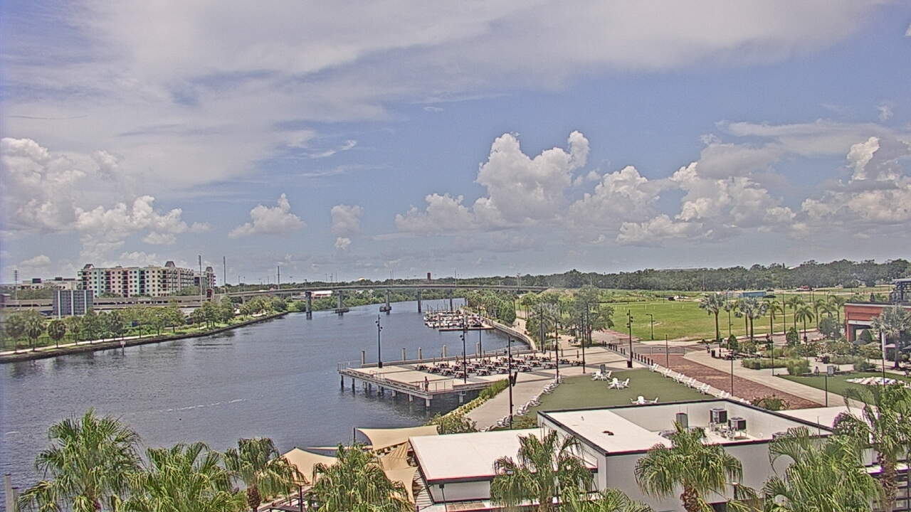 Thumbnail for current weather camera view from Armature Works in Tampa, Florida