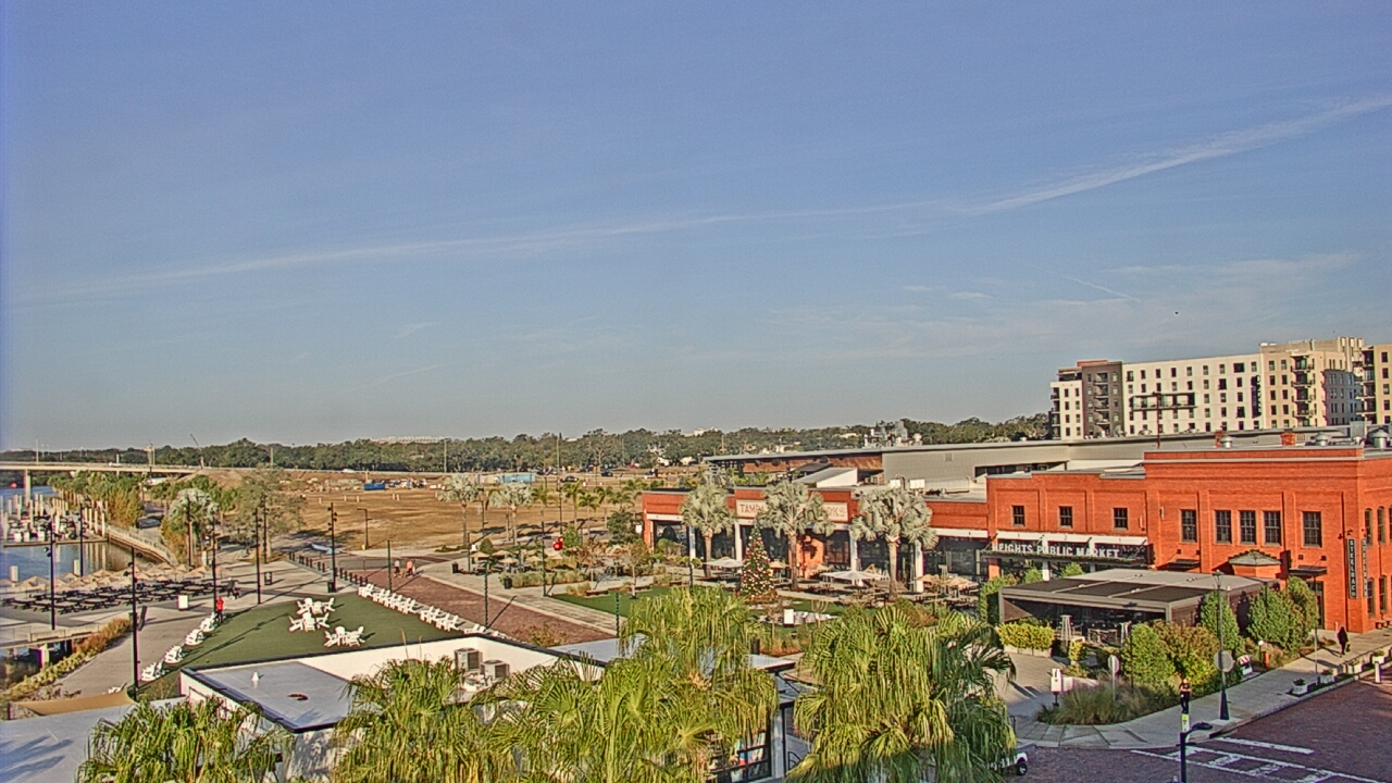 Thumbnail for current weather camera view from Armature Works in Tampa, Florida