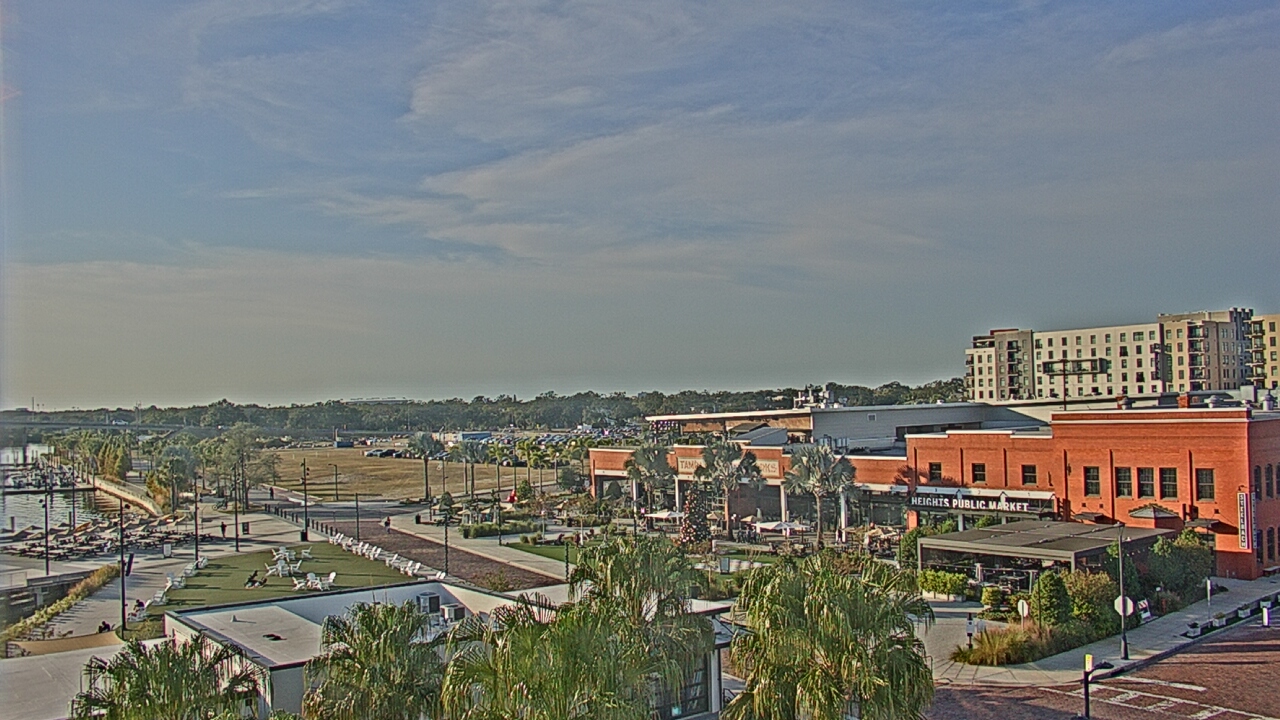 Thumbnail for current weather camera view from Armature Works in Tampa, Florida