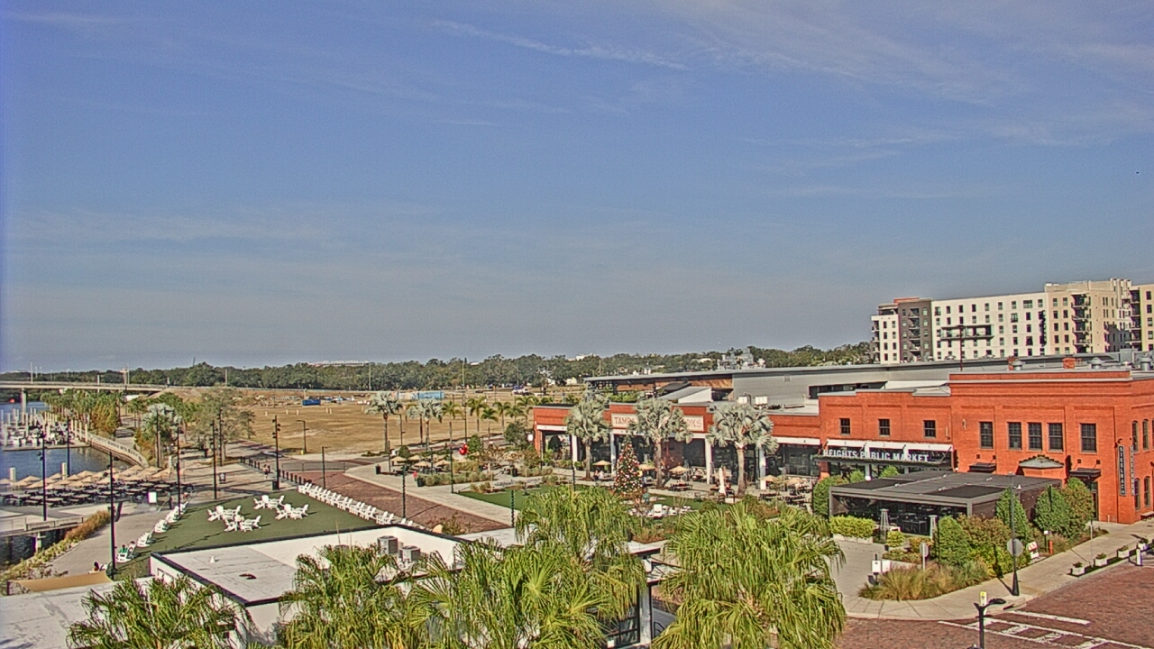 Thumbnail for current weather camera view from Armature Works in Tampa, Florida