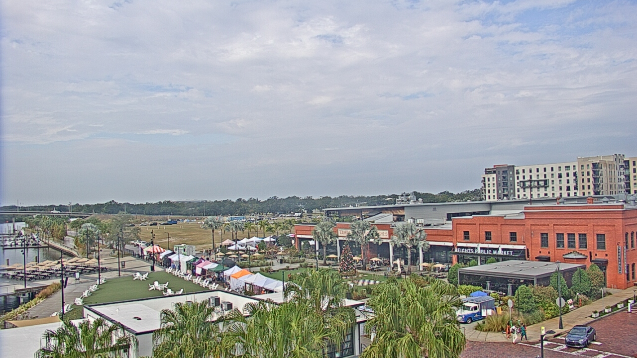 Thumbnail for current weather camera view from Armature Works in Tampa, Florida