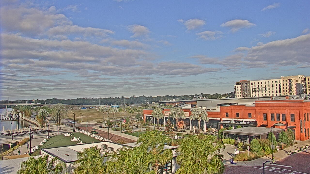 Thumbnail for current weather camera view from Armature Works in Tampa, Florida