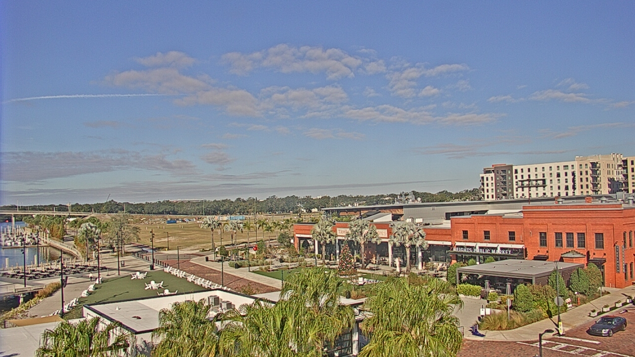 Thumbnail for current weather camera view from Armature Works in Tampa, Florida