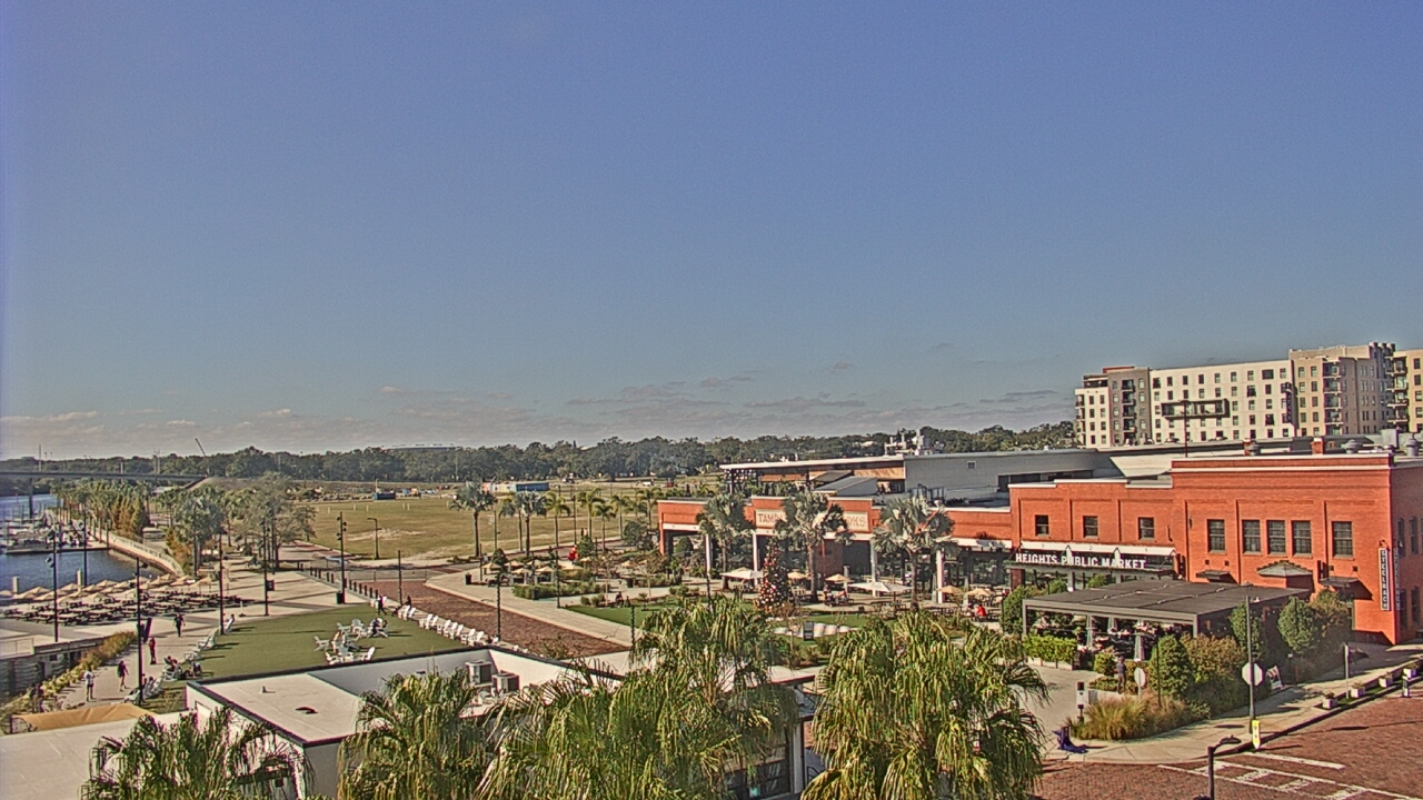 Thumbnail for current weather camera view from Armature Works in Tampa, Florida