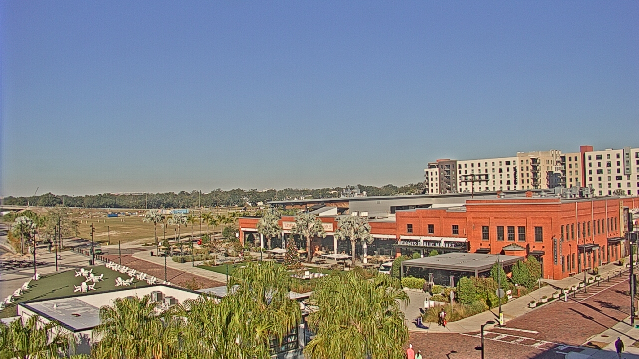 Thumbnail for current weather camera view from Armature Works in Tampa, Florida