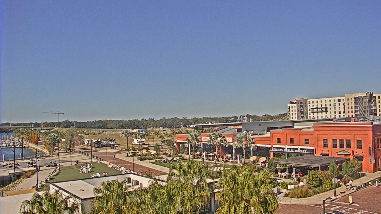 Thumbnail for current weather camera view from Armature Works in Tampa, Florida