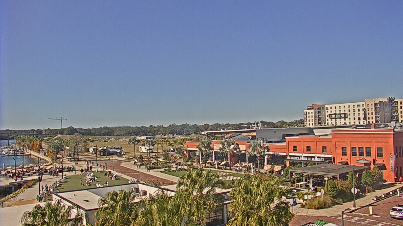 Thumbnail for current weather camera view from Armature Works in Tampa, Florida