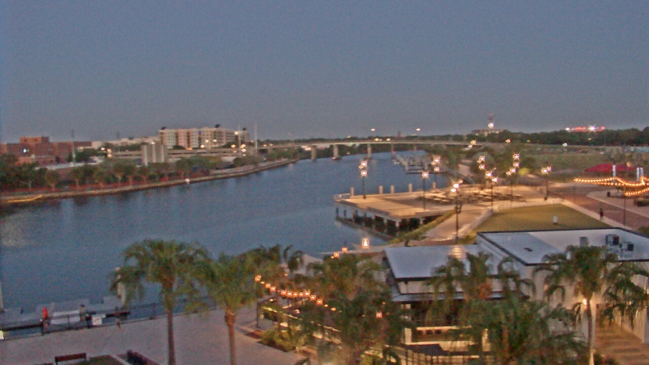 Thumbnail for current weather camera view from Armature Works in Tampa, Florida